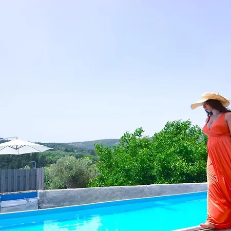 Villa Olive Tree With Private Pool Kíssamos